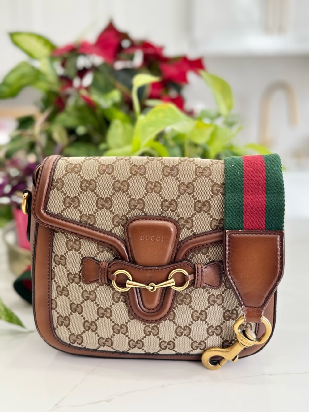 Gucci Lady Web Crossbody Bag